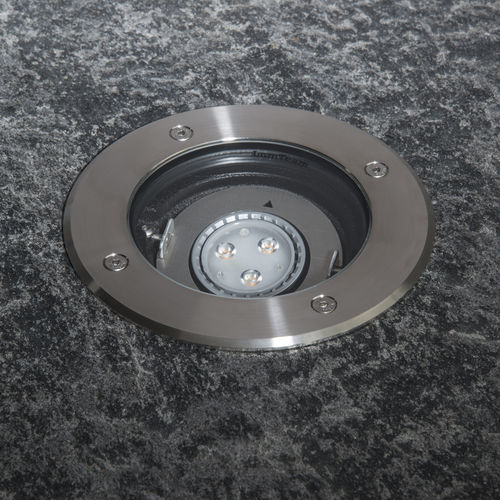 Luce da incasso a pavimento - GEMINI - LumTeam - LED / rotonda / quadrata