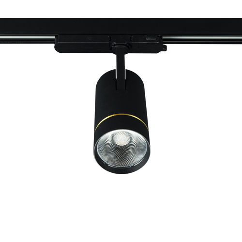 Faretti a binario LED - DIADEM - SFEL - tondo / in metallo / contract