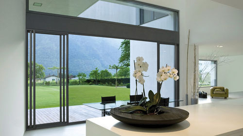 Vetrata scorrevole - MK5C  - Capral Aluminium - in alluminio / a doppi vetri