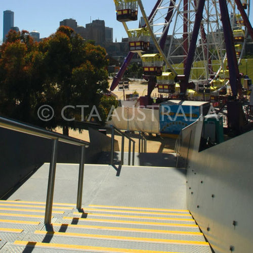Profilo per gradini acciaio - PROSTEP CLASSIC - CTA Australia - antiscivolo