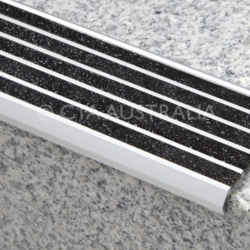 Profilo per gradini in alluminio - PROSTEP HILIGHT - CTA Australia - antiscivolo