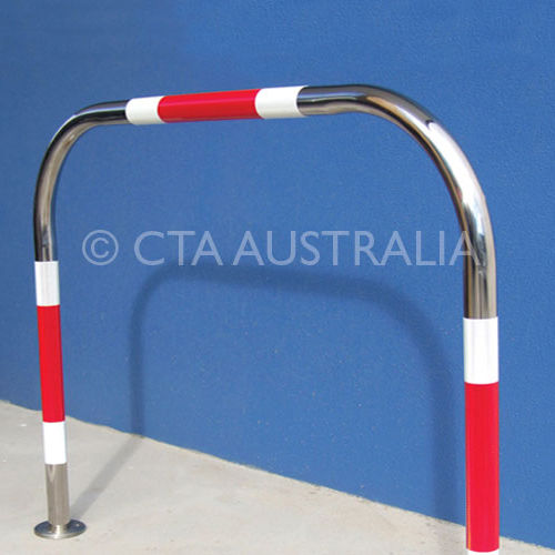 Rastrelliera per biciclette a pavimento - CTA Australia - per spazi pubblici / in acciaio inossidabile / professionale