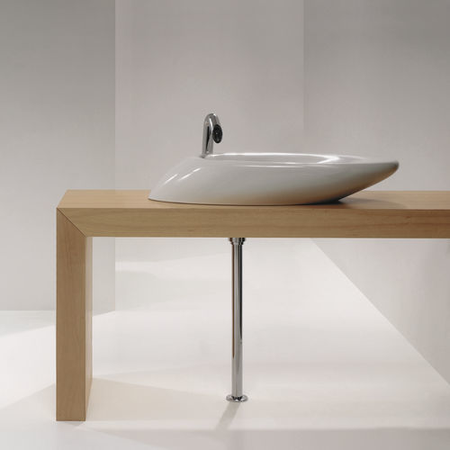 Lavabo da appoggio - TOLAV90 - GSG Ceramic Design - in ceramica / lucido / finitura opaca
