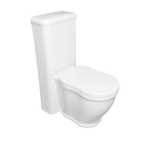 WC da appoggio - TIWC01-TICIMBL - GSG Ceramic Design - filomuro / in ceramica / per uso residenziale