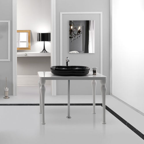 Lavabo da appoggio - TILAVFS65 - GSG Ceramic Design - in ceramica / lucido / finitura opaca
