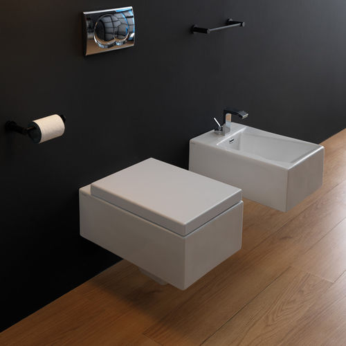 WC sospeso - OZWCSO - GSG Ceramic Design - in ceramica / per uso residenziale / rettangolare