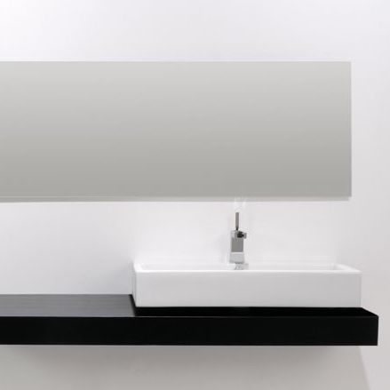 Lavabo da appoggio - QUAD - GSG Ceramic Design - in ceramica / lucido / finitura opaca