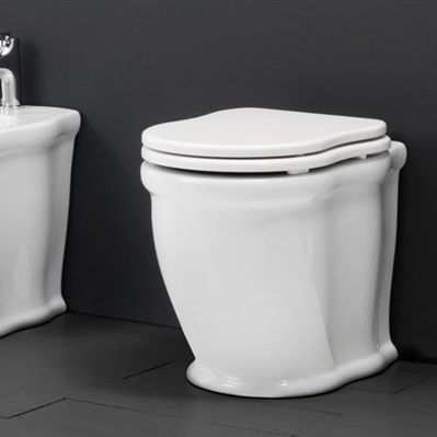 WC da appoggio - TIWC01 - GSG Ceramic Design - in ceramica / per uso residenziale / ovale