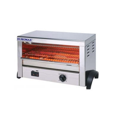 Grill elettrico - 1133 / 1134 / 1135 / 1136 - Euromax - da bancone / professionale / in acciaio inossidabile
