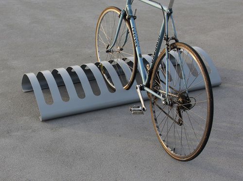 Rastrelliera per biciclette a pavimento - MARTY - LAB23 - design originale / per spazi pubblici / in acciaio zincato