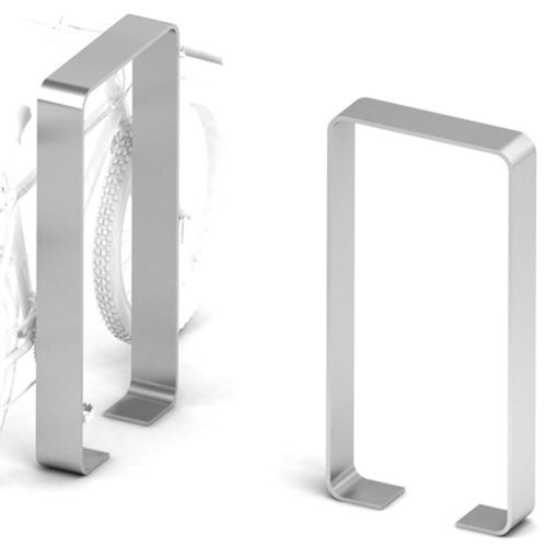 Rastrelliera per biciclette a pavimento - CORNICE - LAB23 - per spazi pubblici / in acciaio galvanizzato / in acciaio inossidabile