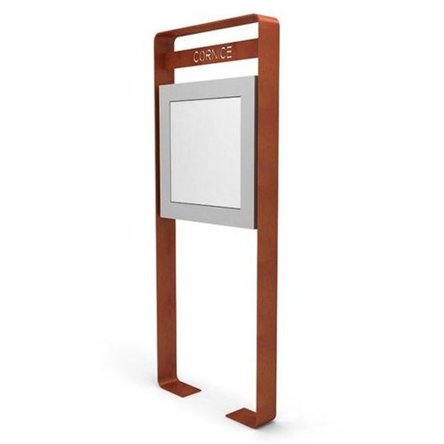 Totem pubblicitario - CORNICE - LAB23 - per spazio pubblico