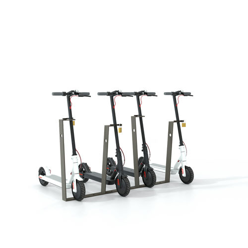 Rastrelliera per biciclette a pavimento - FLAMINGO - LAB23 - design originale / per spazi pubblici / in acciaio galvanizzato