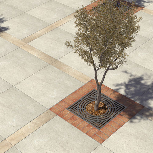 Griglia per alberi quadrata - LAB.SP.002 - LAB23 - in acciaio galvanizzato