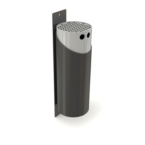 Portacenere a muro - MINI CIGAR - LAB23 - in acciaio galvanizzato / per esterni / per spazio pubblico