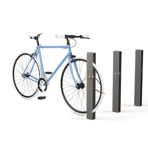 Rastrelliera per biciclette a pavimento - EIGHT  - LAB23 - verticale / per spazi pubblici / per zone urbane