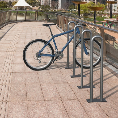 Rastrelliera per biciclette a pavimento - HOOK  - LAB23 - verticale / per spazi pubblici / per zone urbane