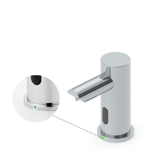 Distributore di sapone professionale - SMART - Stern Engineering Ltd. - da bancone / in metallo cromato / elettronico