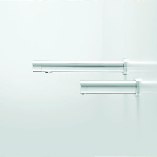 Miscelatore con dispenser di sapone - D28 DUAL POWER DUO - Stern Engineering Ltd. - per lavabo / da parete / elettronico