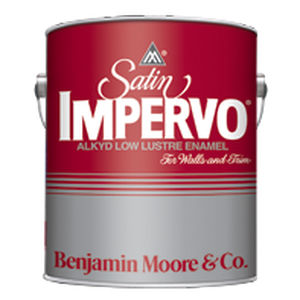 Pittura decorativa - IMPERVO® LOW LUSTRE - Benjamin Moore & Co. - da interno / per muro / alchidica