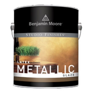 Pittura decorativa - STUDIO FINISHES® METALLIC GLAZE - Benjamin Moore & Co. - indoor / per muro / in lattice