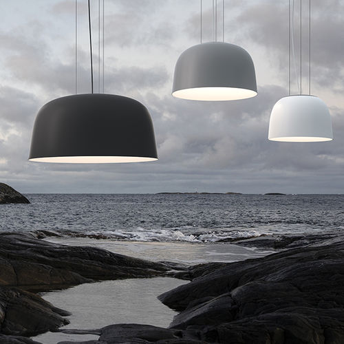 Lampada a sospensione - SVA - GLAMOX - in acciaio / contemporanea / con cavo