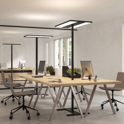 Luce con piedistallo - ADAPT-F 2 DESK FRONT  - GLAMOX - LED / rettangolare / professionale