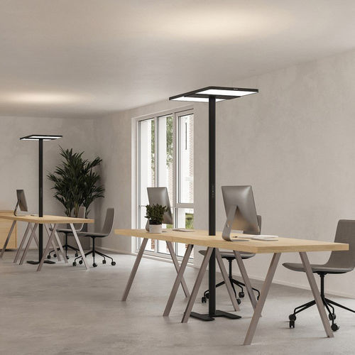 Luce con piedistallo - ADAPT-F 2 DESK SIDE  - GLAMOX - LED / rettangolare / professionale