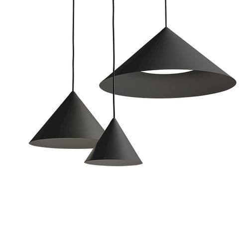 Lampada a sospensione - ALP  - GLAMOX - in acciaio con rivestimento a polvere / contemporanea / con cavo