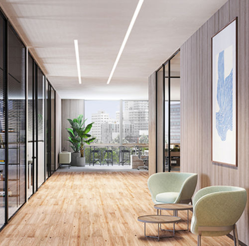 Luce ad incasso - C80-R G2 - GLAMOX - LED / lineare / IP40