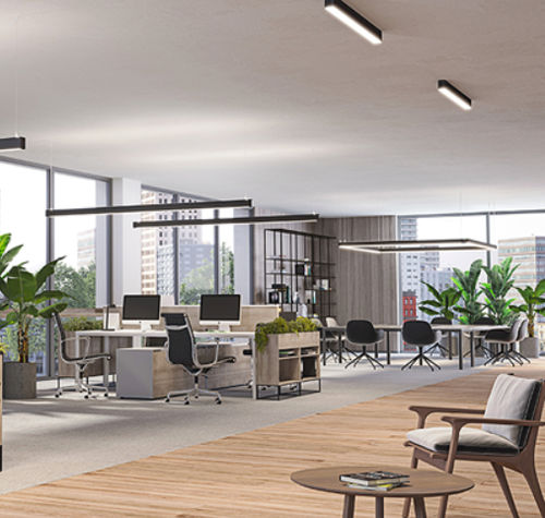 Luce da incasso a soffitto - C80-S G2 - GLAMOX - LED / lineare / IP40