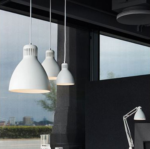 Lampada a sospensione - L-1 P G2  - GLAMOX - in alluminio / contemporanea / con cavo