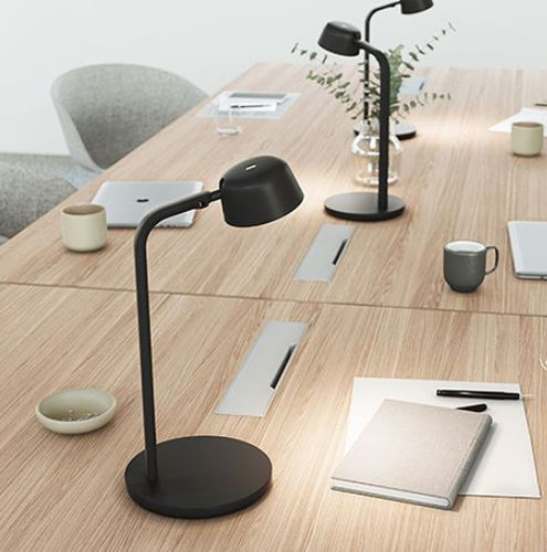 Lampada da tavolo - MOTUS MINI   - GLAMOX - per ufficio / in alluminio / contemporanea