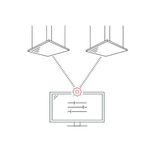 Unità di controllo centralizzata - ETHERNET2DALI - GLAMOX