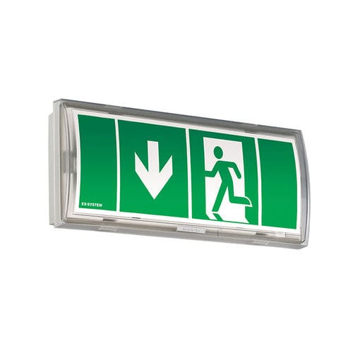 Illuminazione di emergenza a muro - MONITOR1-W - GLAMOX - rettangolare / LED / in plastica