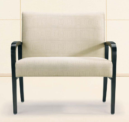 Poltrona medica in tessuto - MARCO  - Nemschoff - in legno / bariatrica / beige