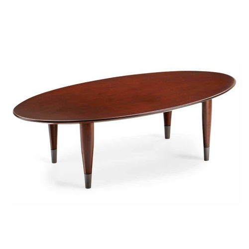 Tavolo contemporaneo - FLORABELLA - Nemschoff - in legno / con supporto in metallo / rettangolare