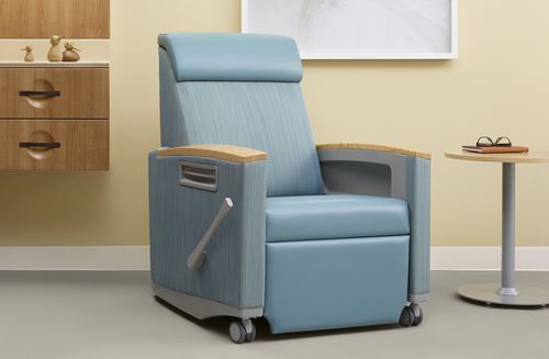 Poltrona medica in ecopelle - Consoul Recliner - Nemschoff - inclinabile / con poggiagambe