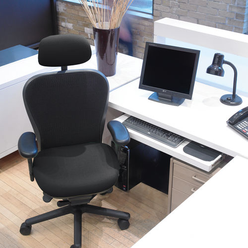 Poltrona direzionale contemporaneo - CXO : 6200D - Nightingale Corp - in tessuto / con poggiatesta / con schienale alto