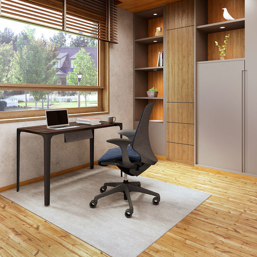 Sedia contemporanea - SPHERE - Okamura - da interno / in tessuto / con supporto in metallo