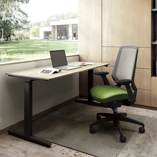 Sedia da ufficio contemporanea - ABILIS - Okamura - da interno / in tessuto / con supporto in metallo