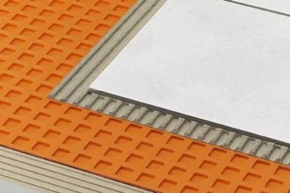 Membrana impermeabilizzante per pavimento - SCHLUTER®-DITRA - Schluter Systems - in rotoli / in polietilene