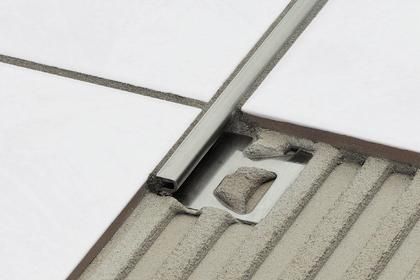 Profilo di finitura in acciaio inossidabile - SCHLUTER®-DECO - Schluter Systems - per piastrelle