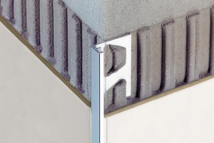 Profilo di finitura in alluminio - SCHLUTER®-JOLLY - Schluter Systems - per piastrelle / dritto