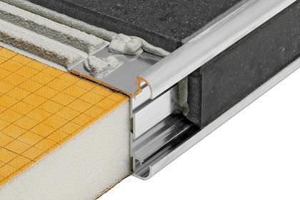 Profilo di finitura in alluminio - SCHLUTER®-RONDEC-CT - Schluter Systems - per piastrelle / dritto