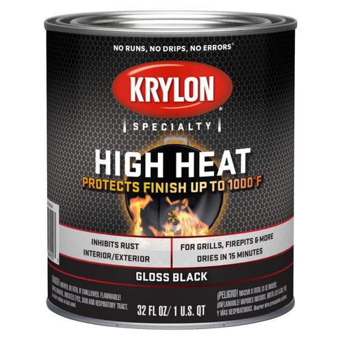 Pittura di protezione - KRYLON HIGH HEAT MAX BRUSH-ON - Sherwin-Williams - termoisolante / da esterno / indoor