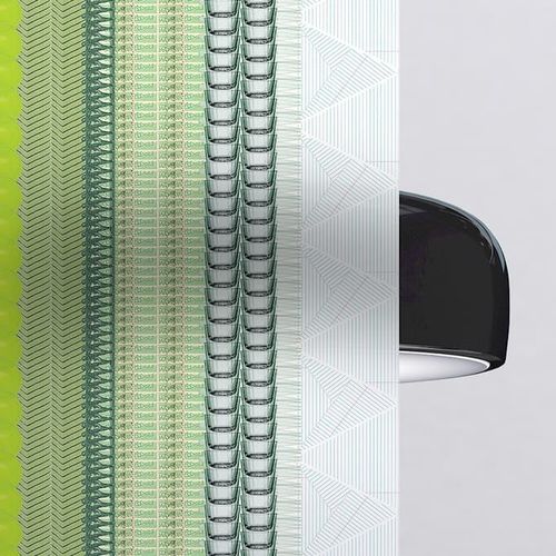 Pannello in vetro di sicurezza - RECYCLED STRIPES - Skyline Design - laminato / temprato / decorato