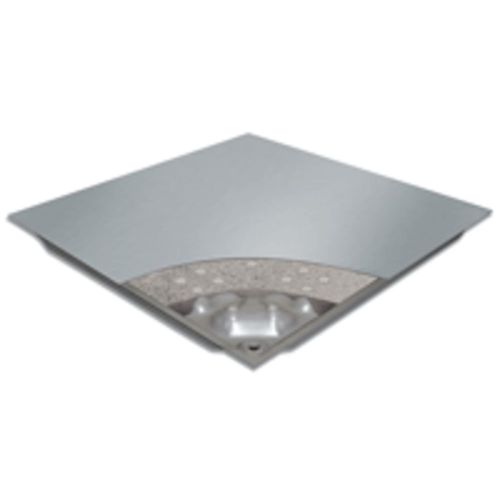 Pavimento sopraelevato in acciaio - CONCORE - Tate Access Floors - da interno / perforato