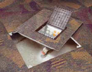 Moquette tufted - POSITILE® - Tate Access Floors - sintetica / in rotoli / per pavimento sopraelevato