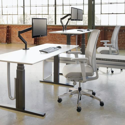 Supporto schermo da ufficio - SWERV  - Teknion